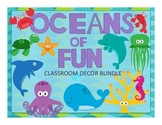 HUGE Ocean Theme Classroom Decor Bundle