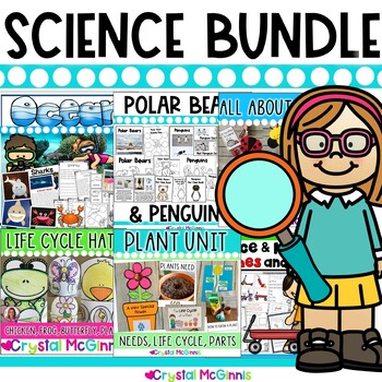 Preview of HUGE Science Bundle | Ocean, Plants, Animals, Insects, Life Cycles, Senses