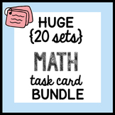 HUGE {all the MATH TASK CARDS} Math Doodles BUNDLE - ALL YEAR