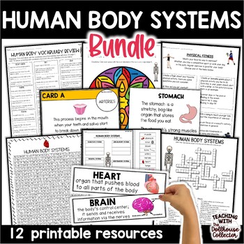 Preview of HUMAN BODY SYSTEMS Resource Bundle