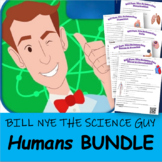 Bill Nye the Science Guy HUMANS Bundle | 18 Video Worksheets