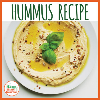 Preview of HUMMUS RECIPE LESSON |  COOKING WITH KIDS