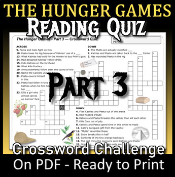 11 Hunger games English ESL worksheets pdf & doc