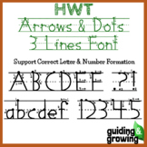 HWT Style - Arrows & Dots 3 Lines