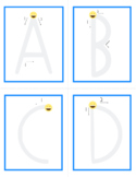 CHD HWT Inspired Letter Cards - easy print