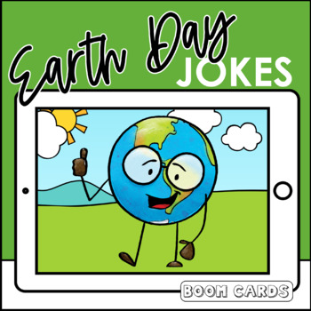 Preview of Ha Ha Earth Day Jokes Boom Cards | Speech Therapy