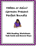 Haben or Sein with Perfect Tense German Bundle: Top 6 Reso