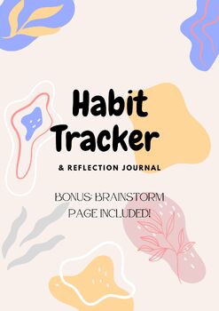 Preview of Habit Tracker & Reflection Journal