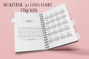 Calendar Habit Tracker Stickers
