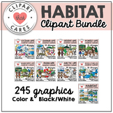 Habitat Clipart Bundle by Clipart That Cares