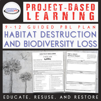 Preview of Habitat Destruction: Environmental Science Project Based Learning