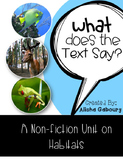 Habitat Non Fiction Text Packet