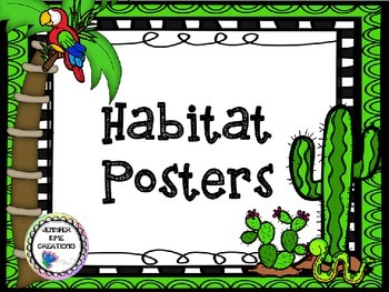 Preview of Habitat Posters