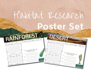 Preview of Habitat Research Posters