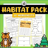 Habitat Worksheet Pack