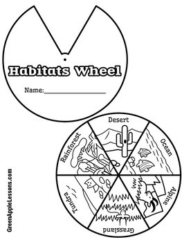 Animal Habitats Worksheet | Activity by Green Apple Lessons | TpT