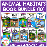 Animal Habitats Interactive Book Bundle