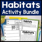 Habitats Activity Bundle: 3 Resources {25% Off Savings!}
