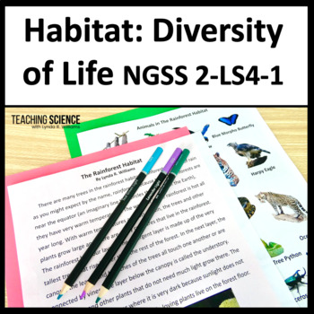 Preview of Habitats and Ecosystems - Animal and Plant Adaptations and Biodiversity