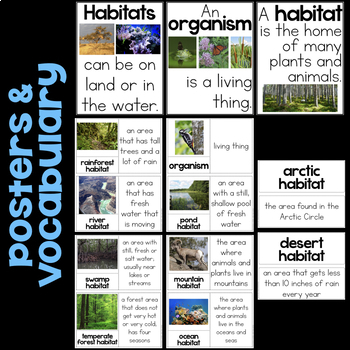 Habitats: Biodiversity and Humans BUNDLE - Second Grade Science Stations