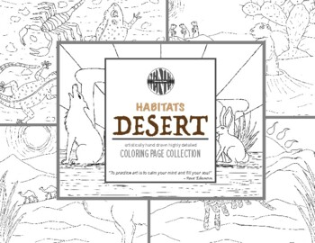 free coloring pages of the desert