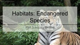 Habitats Part 5: Endangered Species Inquiry Project for Go