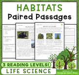 Habitats: Reading Comprehension Paired Passages
