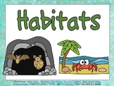 Habitats Shared Reading for Kindergarten Science