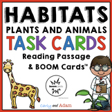 Habitats Task Cards + Digital BUNDLE