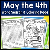 May the 4th Be With You Word Search: May the Fourth Word S