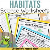 Habitats Worksheets and Reading Unit - Animal Habitats, We