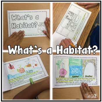 Preview of Habitats of the World - What's a Habitat? Little Book