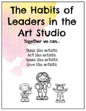 Habits of Leaders in the Art Studio -Editable Slide Deck