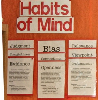 Preview of Habits of Mind
