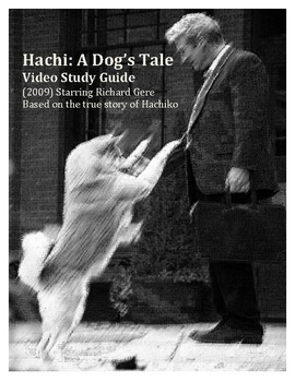 Preview of Hachi: A Dog's Tale Video Study Guide (2009) Starring Richard Gere