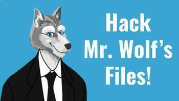 Preview of Hack Mr. Wolf's Files (Bad Guys Themed Breakout)