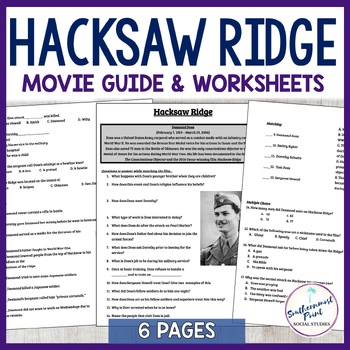 Preview of Hacksaw Ridge Movie Guide and Quiz