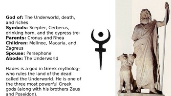 Hades - god of the Underworld by Strategic Study Skills | TPT