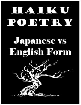 Preview of Haiku Poetry English vs Japanese Form