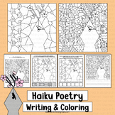 Haiku Poetry Lesson Activities Coloring Pages Writing Proj