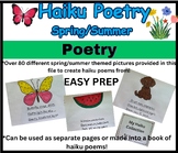 Haiku Poetry Templates | Summer and Spring themed