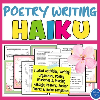Preview of Haiku Spring Poetry Writing | Poems Asian Heritage Month National Poetry Month