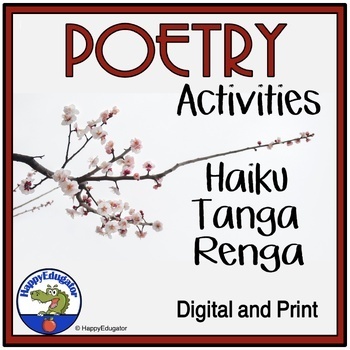 Preview of Haiku, Tanka and Renga Poetry with Digital Easel Activities