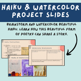 Haiku & Watercolor Project