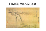 Haiku Webquest