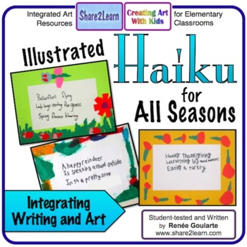 Preview of Haiku for All Seasons Integrated Writing and Art Lesson