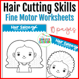 Hair Cutting Skills Fine Motor Skills Worksheets