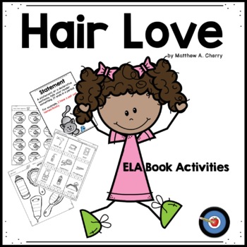 Preview of Hair Love ELA Book Activities