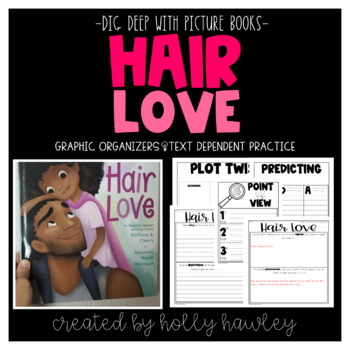 Preview of Hair Love Text Dependent Book Study Activities