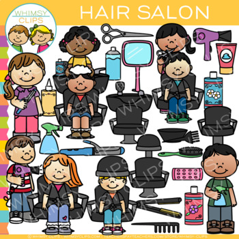 Hair Salon Clip Art by Whimsy Clips | TPT